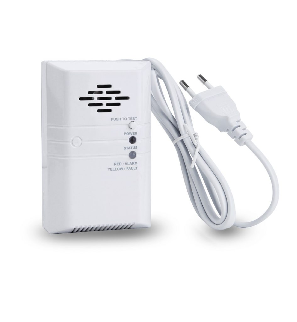 New products combustible network natural gas leak detector alarm of 12v 24v for home use  SR-905NC-DC