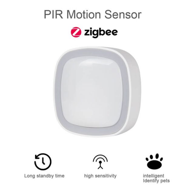 Zigbee Infrared Detector Smart PIR Motion Body Human Sensor