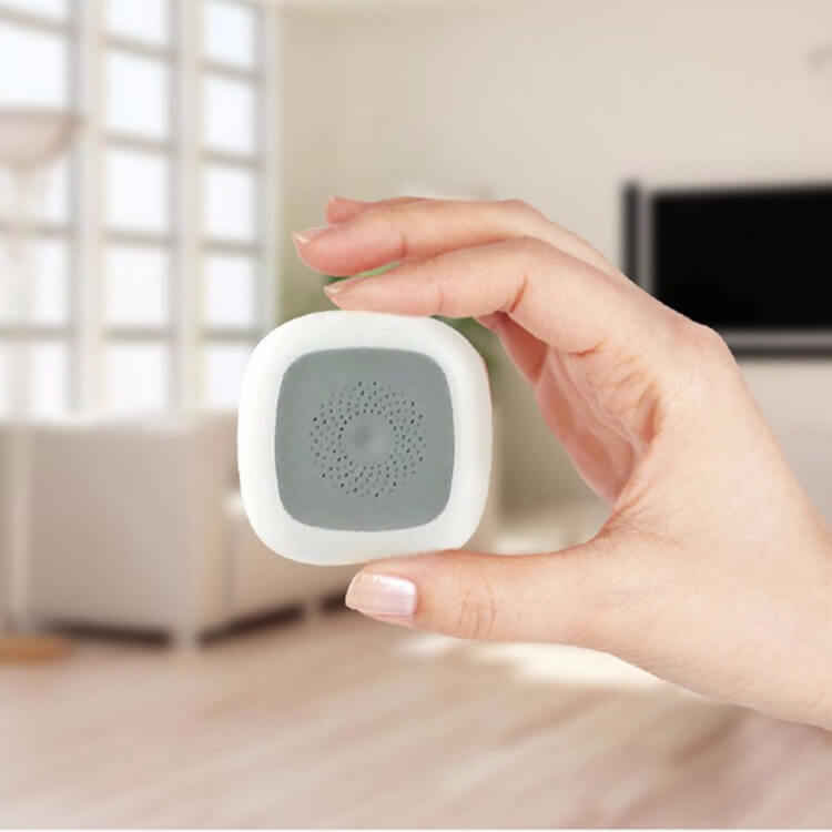 Zigbee Temperature Humidity Sensor Wireless Smart Heat&Wet Detector – Fire  security factory more than 15 year