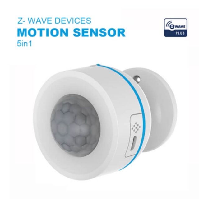 Smart Home Z-wave Motion Sensor PIR Motion Sensor +Temperature Detector