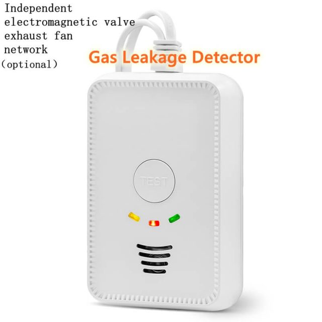 Network 12-24V Home safety Combustible Natural Gas Leak Alarm