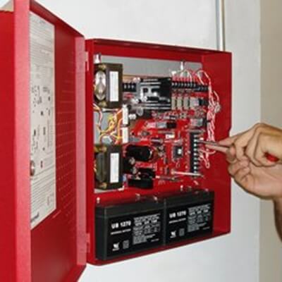apartment building fire alarm system