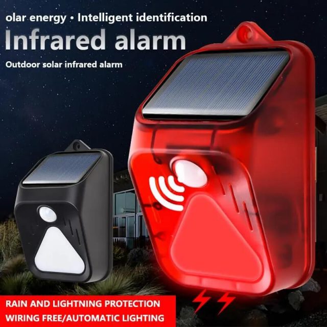 Solar sensor light alarm (1)
