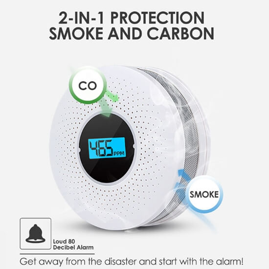 best battery operated smoke and carbon monoxide detector