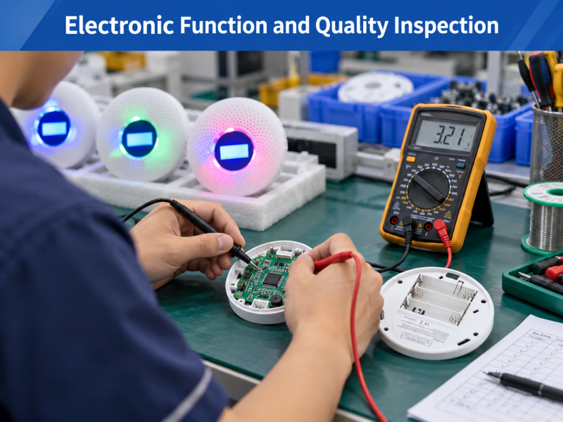 Electronic Function and Quality Inspection