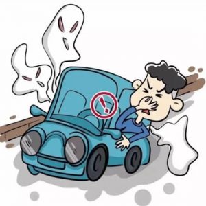 Why does carbon monoxide poisoning happen in cars and how can you prevent it?