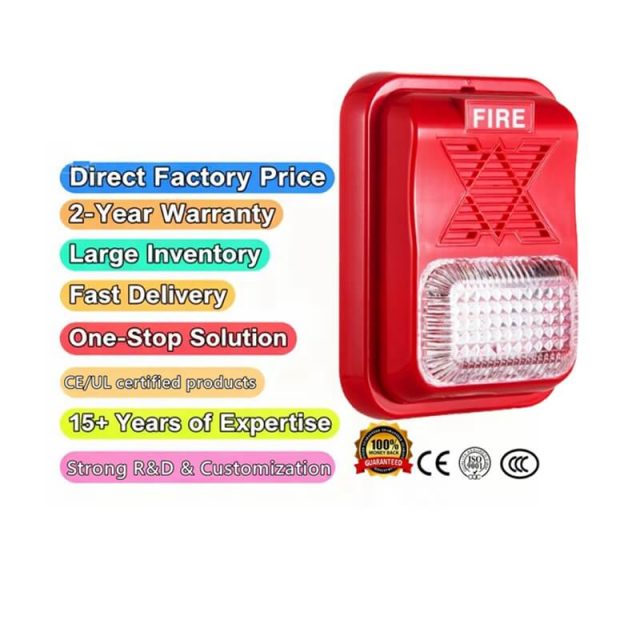 fire strobe siren alarm