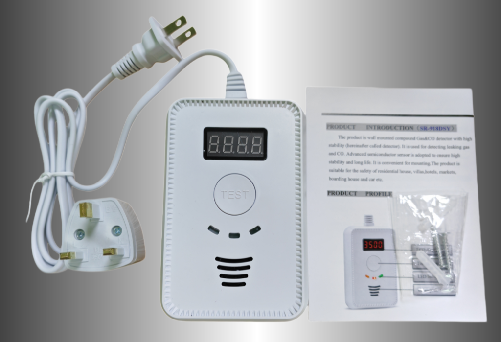 Why SR-918DSY Is a Smart Gas Leak and CO Detector for Indoor Safety？