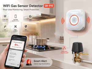 How Does the SR-915 Smart WiFi Gas Detector Work?