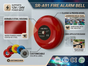 What Is a 6 Inch Waterproof Fire Alarm Bell and How Does It Work?