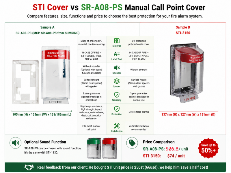 Manual Call Point Cover vs STI Cover: Which One Should You Choose?