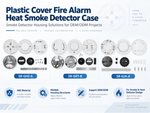 How to Choose a Plastic Cover Fire Alarm Heat Smoke Detector Case?