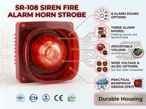 How to Choose an Outdoor Fire Alarm Horn Strobe for B2B Projects?