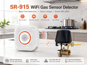 SR-915 Smart WiFi Gas Detector vs Traditional Gas Alarm: What Is the Difference?