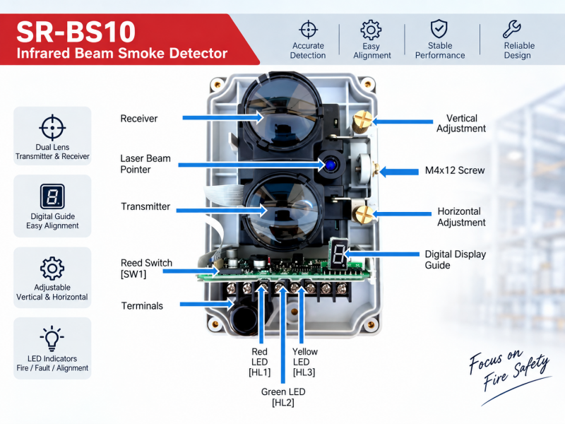 Beam Smoke Detector