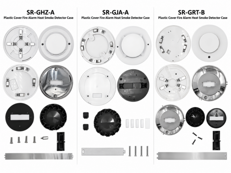 sumring Plastic Cover Fire Alarm Heat Smoke Detector Case