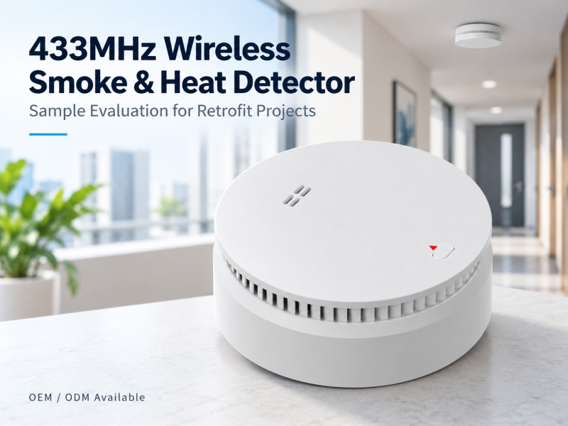 How to Replace a Discontinued 433MHz Smoke and Heat Detector?