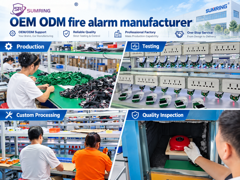 SUMRING OEM ODM fire alarm manufacturer