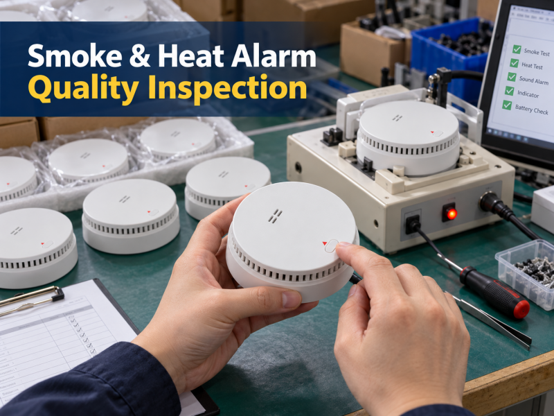 Smoke Heat Alarm Quality Inspection